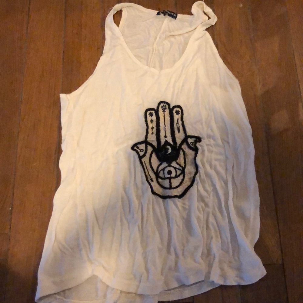 Brandy Melville Hamsa Tank Top